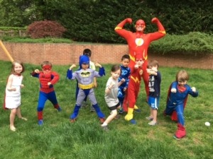 Children's superhero birthday party ideas