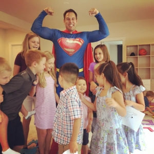 Captain Allstar Kids Birthday Party Magician suburban Maryland